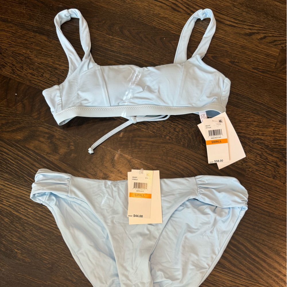 BECCA Sky Blue Bikini Set